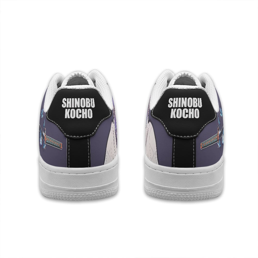 Baskets Anime Shinobu Kocho Personalized en Cuir Chaussures Basses Unisexes Anime Manga
