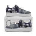 Baskets Anime Beelzemon Personalized en Cuir Chaussures Basses Unisexes Anime Manga