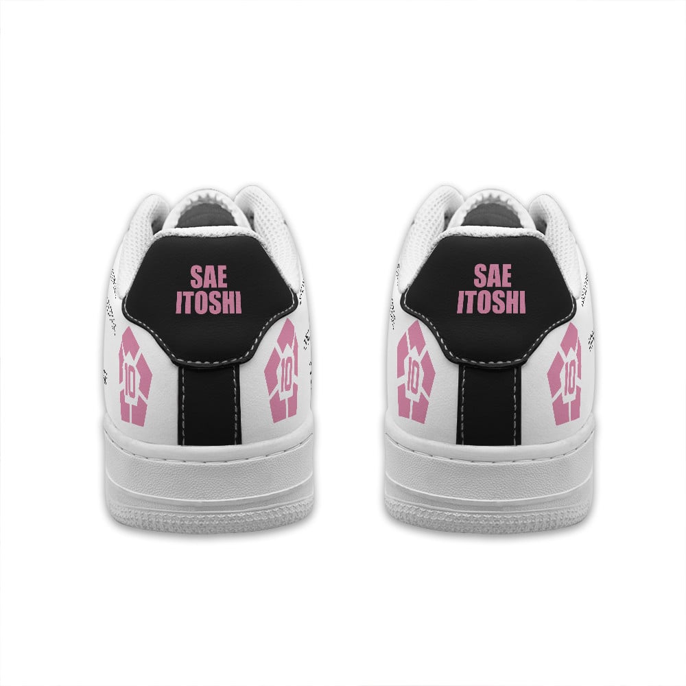 Baskets Anime Sae Itoshi Personalized en Cuir Chaussures Basses Unisexes Anime Manga