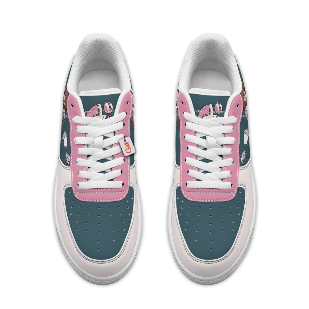 Baskets Anime Ochako Uraraka Uravity Personalized en Cuir Chaussures Basses Unisexes Anime Manga
