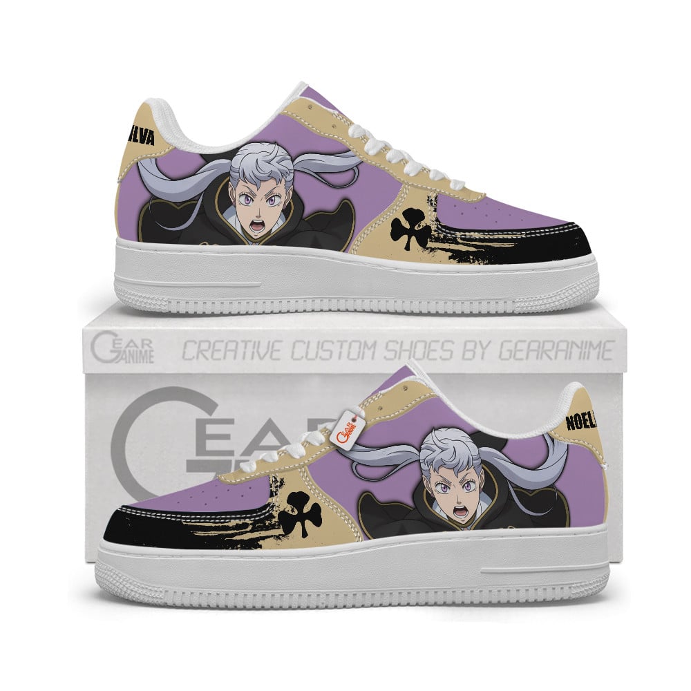 Baskets Anime Noelle Silva Personalized en Cuir Chaussures Basses Unisexes Anime Manga