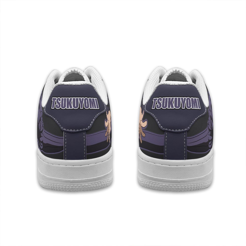 Baskets Anime Tokoyami Tsukuyomi Personalized en Cuir Chaussures Basses Unisexes Anime Manga
