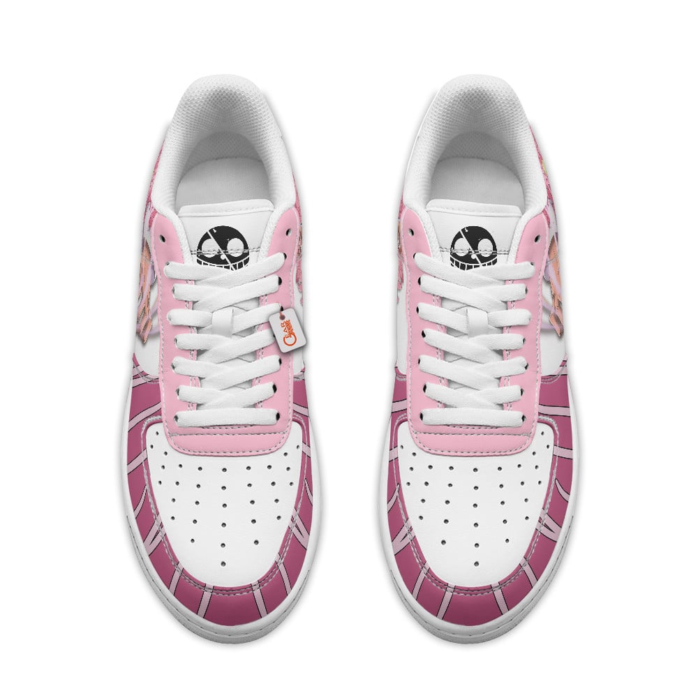 Baskets Anime Donquixote Doflamingo Personalized en Cuir Chaussures Basses Unisexes Anime Manga