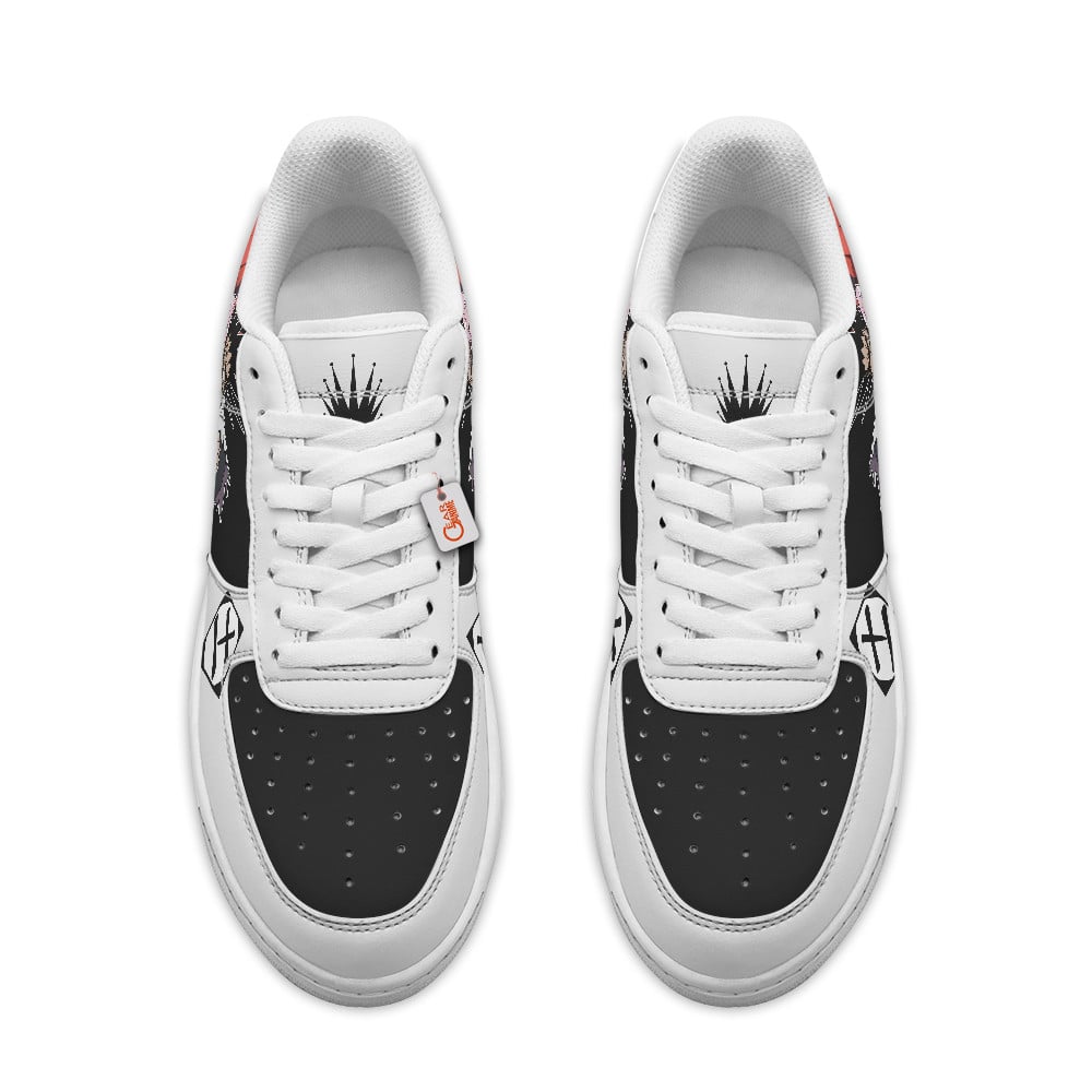 Baskets Anime Kenpachi Zaraki Personalized en Cuir Chaussures Basses Unisexes Anime Manga