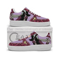 Baskets Anime Dracule Mihawk Personalized en Cuir Chaussures Basses Unisexes Anime Manga