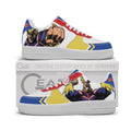 Baskets Anime Yagi All Might Personalized en Cuir Chaussures Basses Unisexes Anime Manga