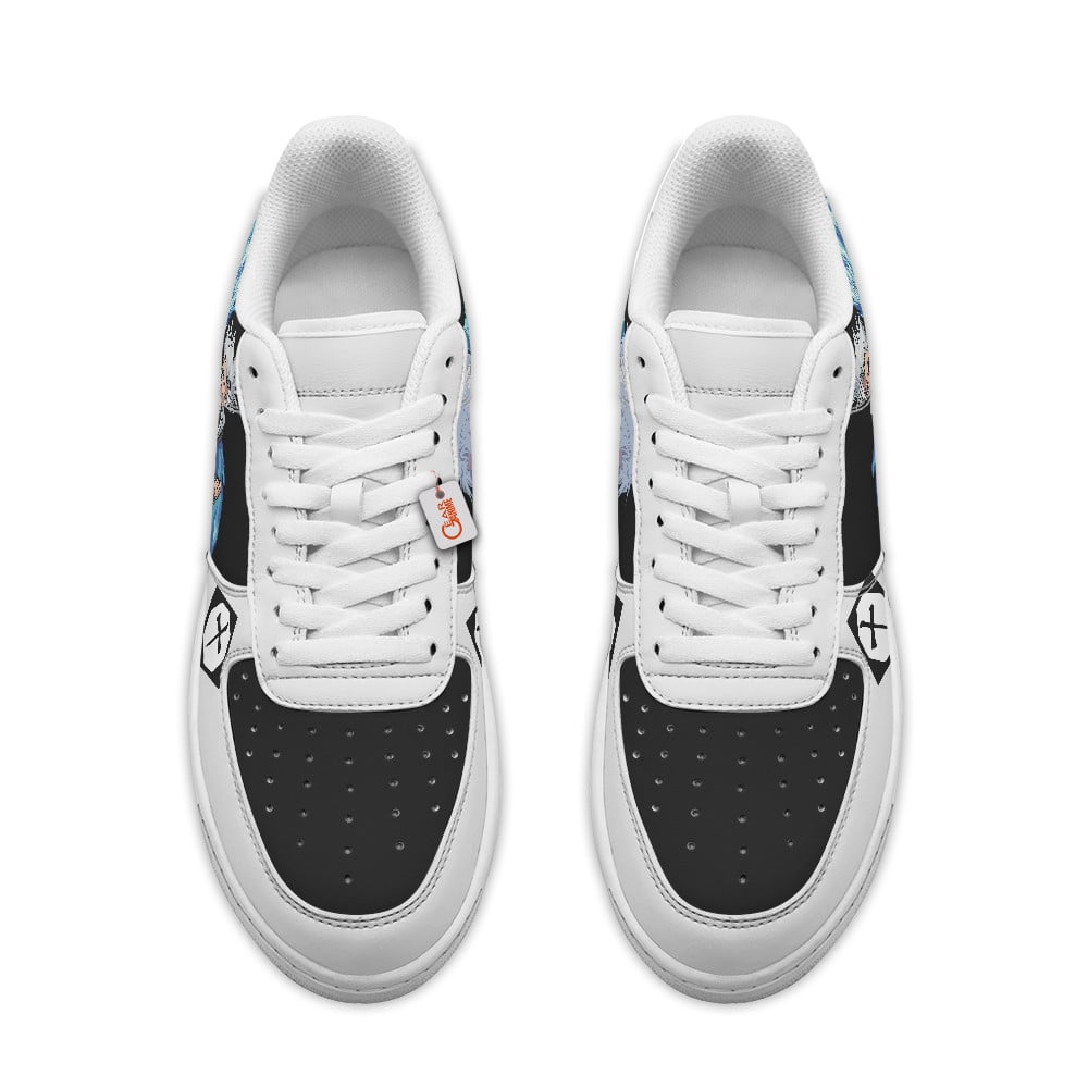 Baskets Anime Toushirou Hitsugaya Personalized en Cuir Chaussures Basses Unisexes Anime Manga