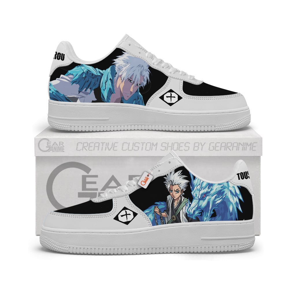 Baskets Anime Toushirou Hitsugaya Personalized en Cuir Chaussures Basses Unisexes Anime Manga