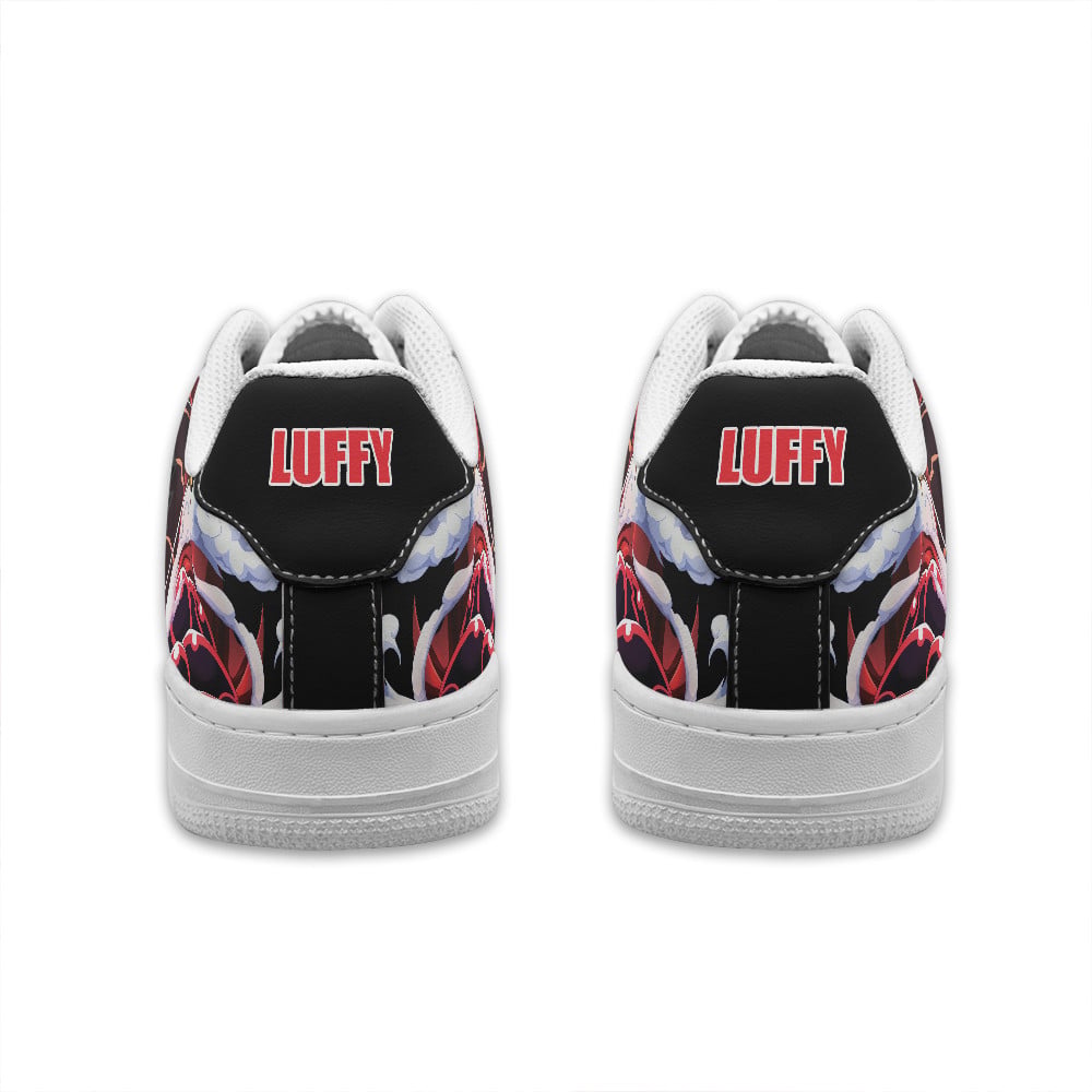 Baskets Anime Monkey D. Luffy Gear 4 Personalized en Cuir Chaussures Basses Unisexes One Piece