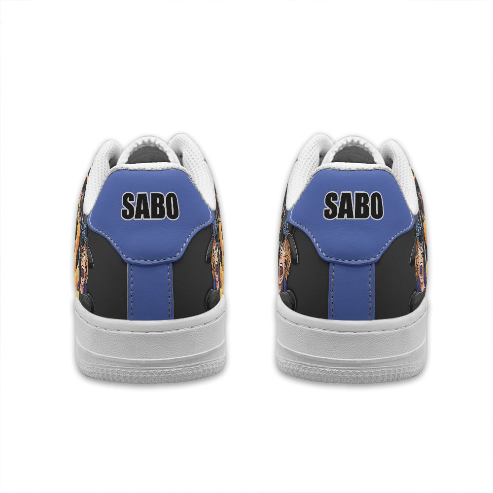 Baskets Anime Sabo Personalized en Cuir Chaussures Basses Unisexes Anime Manga