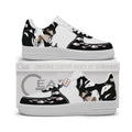 Baskets Anime Yhwach Personalized en Cuir Chaussures Basses Unisexes Anime Manga
