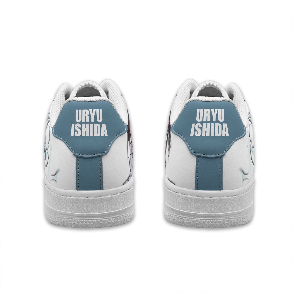 Baskets Anime Uryu Ishida Personalized en Cuir Chaussures Basses Unisexes Anime Manga