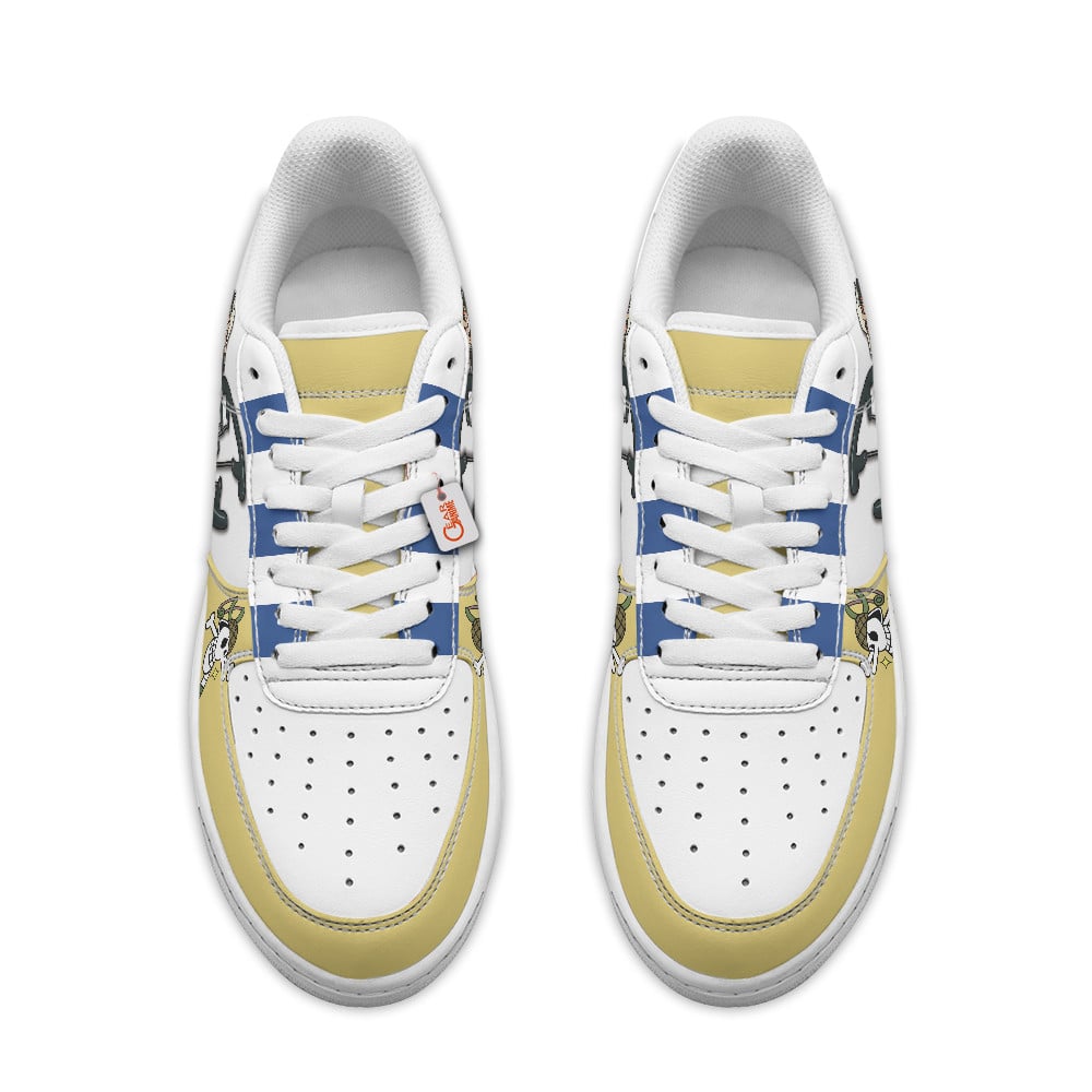 Baskets Anime Usopp Personalized en Cuir Chaussures Basses Unisexes Anime Manga