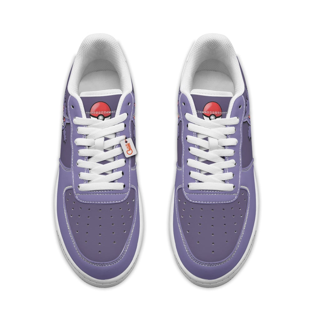 Baskets Anime Gengar Personalized en Cuir Chaussures Basses Unisexes Anime Manga