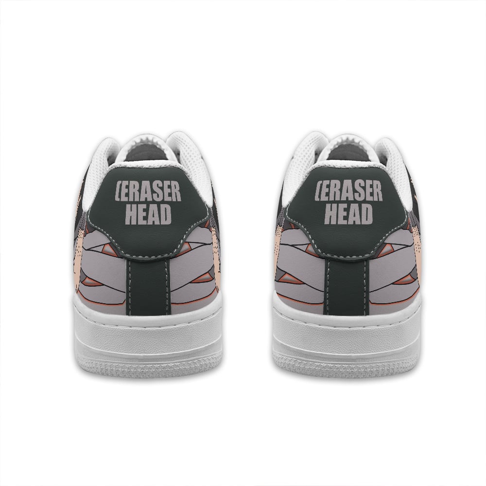Baskets Anime Shota Aizawa Eraser Head Personalized en Cuir Chaussures Basses Unisexes Anime Manga