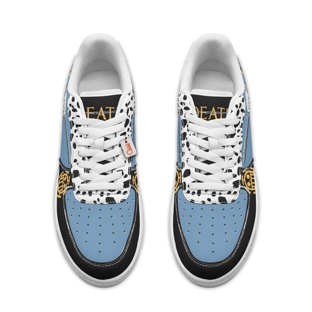 Baskets Anime Trafalgar D. Law Personalized en Cuir Chaussures Basses Unisexes Anime Manga
