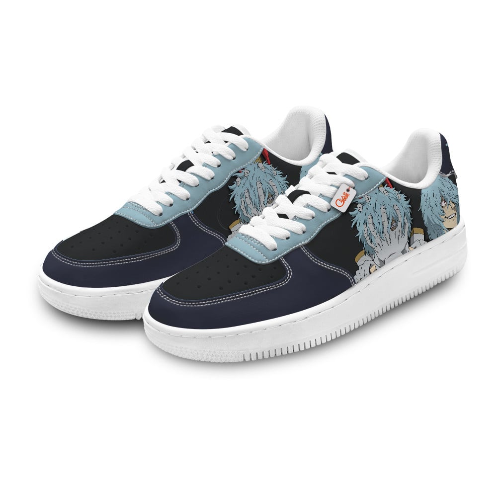 Baskets Anime Tomura Shigaraki Personalized en Cuir Chaussures Basses Unisexes Anime Manga