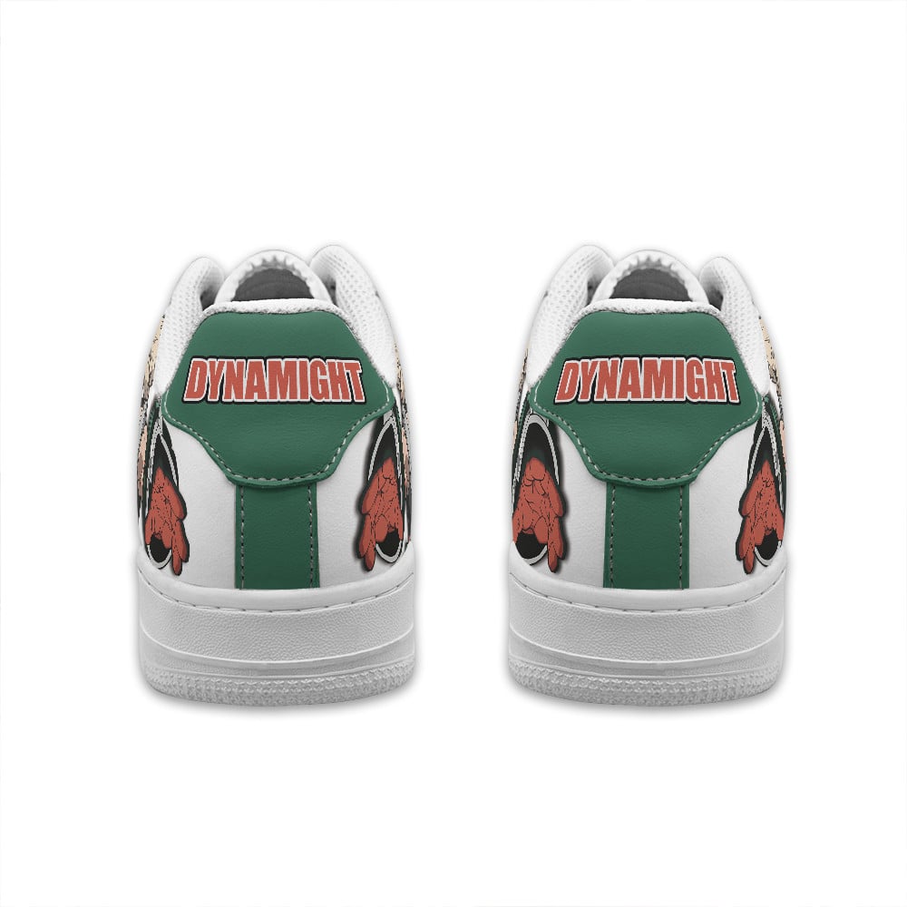 Baskets Anime Katsuki Bakugo Dynamight Personalized en Cuir Chaussures Basses Unisexes One Piece